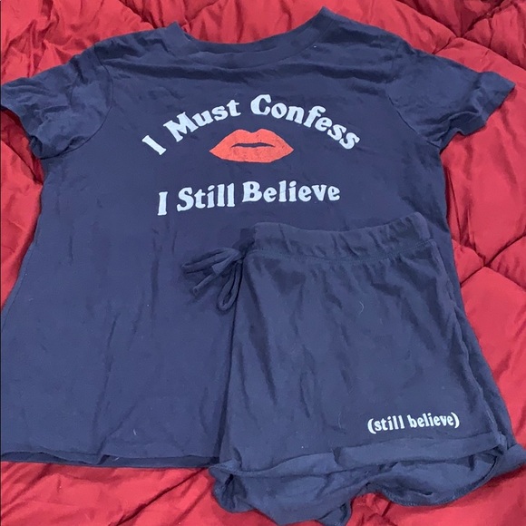 Other - Britney Spears t-shirt and shorts set